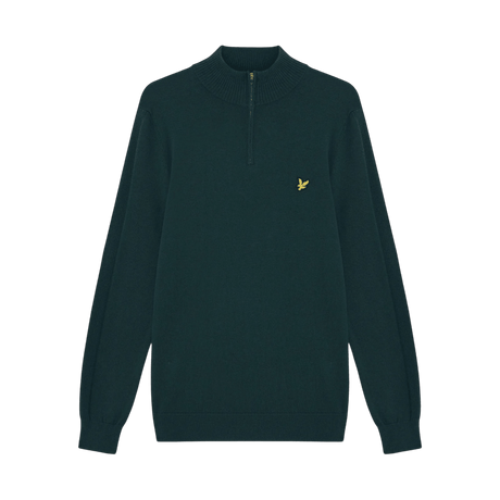 Lyle & Scott Golf Mediterranea Cotton Blend 1/4 Zip Jumper - One Golf