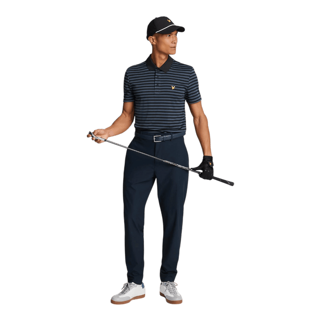 Lyle & Scott Lightweight Golf Tech Dark Navy Trackies - One Golf