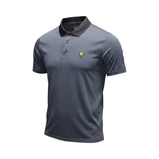 Lyle & Scott Navy/Black Stripe Shirt - One Golf