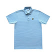 Lyle & Scott Regatta Blue/White Shirt - One Golf