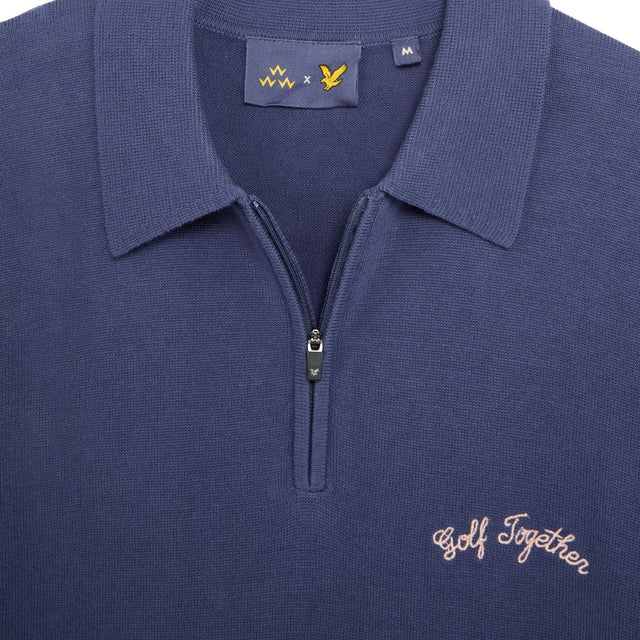 BOC x Lyle & Scott Golf Together Zipped Polo