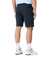 Macade Navy Four-Way Stretch Shorts
