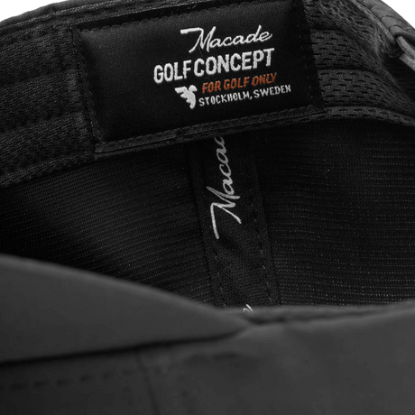 Macade Black Signature Snapback - One Golf