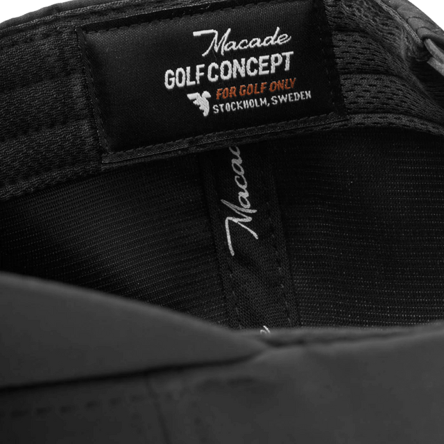 Macade Black Signature Snapback - One Golf