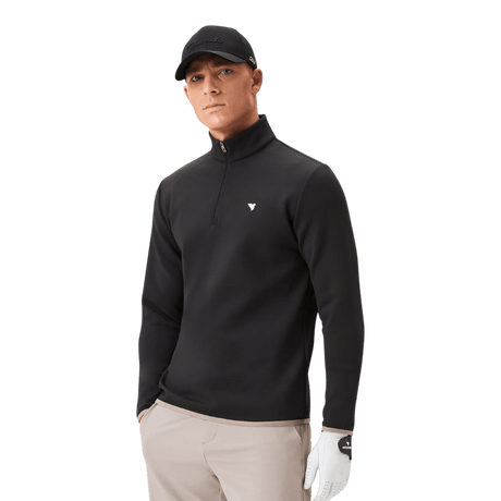 Macade Black Therma Quarter Zip - One Golf