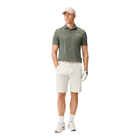 Macade Bone White Four-Way Stretch Shorts - One Golf