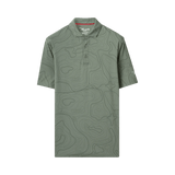 Macade Brooks Wayline Dark Green Golf Shirt - One Golf
