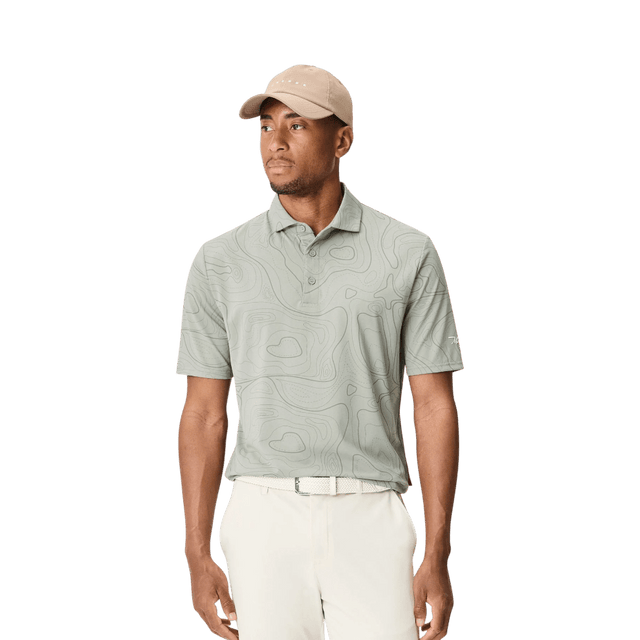 Macade Brooks Wayline Sage Golf Shirt - One Golf