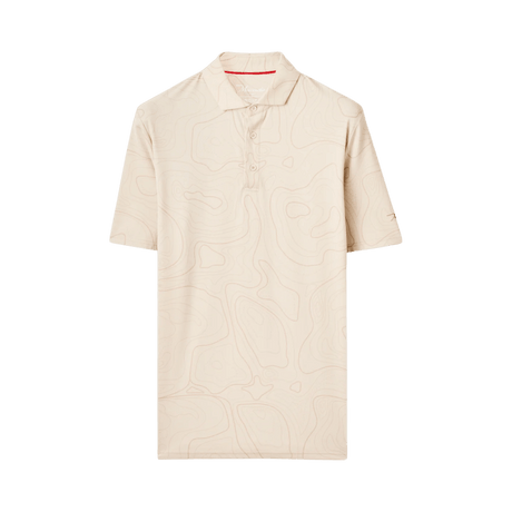 Macade Brooks Wayline Sand Golf Shirt - One Golf