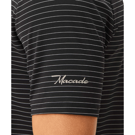 Macade Core Black TX Stripe Shirt - One Golf