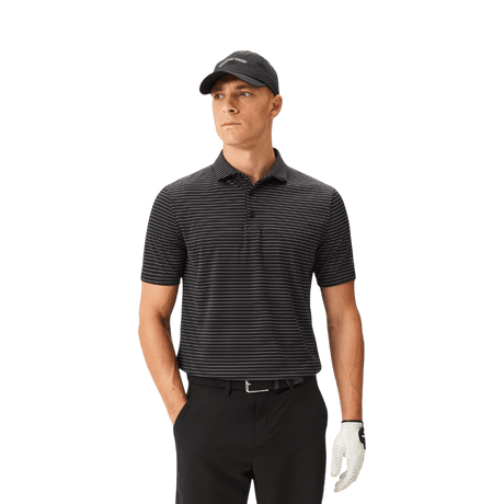Macade Core Black TX Stripe Shirt - One Golf