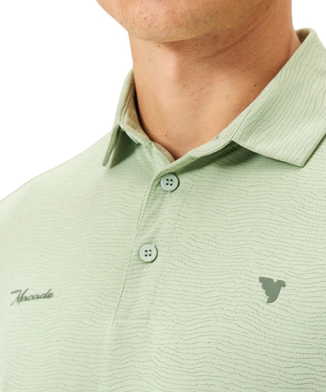 Macade Core Tech Sage Green Golf Shirt - One Golf