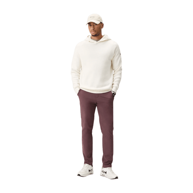 Macade Cream Tech Knit Hoodie - One Golf