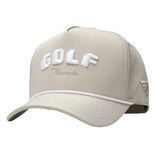 Macade Tan Crossover Rope Snapback