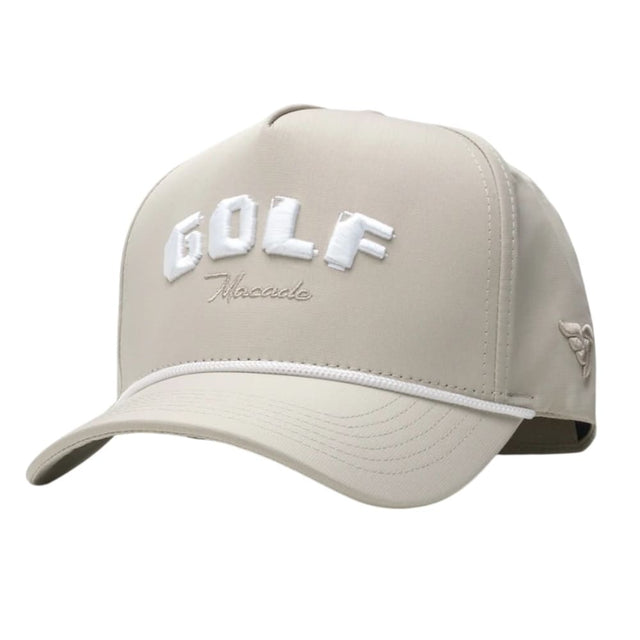 Macade Tan Crossover Rope Snapback