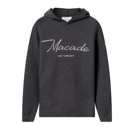 Macade Grey Signature Knit Hoodie - One Golf