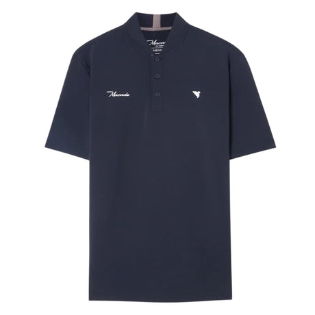 Macade Heath Dark Blue Bomber Shirt - One Golf
