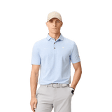 Macade Light Blue Ridgeweave TX Golf Shirt - One Golf