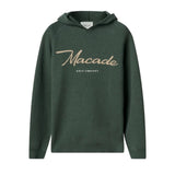 Macade Green Signature Knit Hoodie