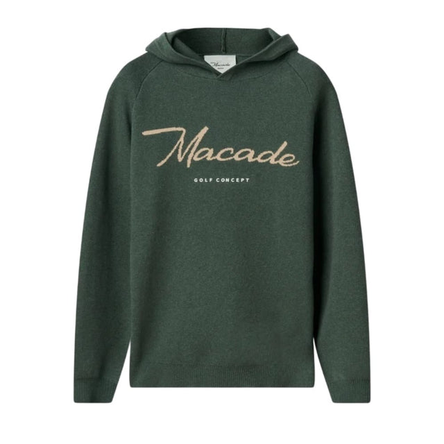 Macade Green Signature Knit Hoodie
