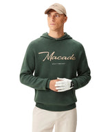 Macade Green Signature Knit Hoodie