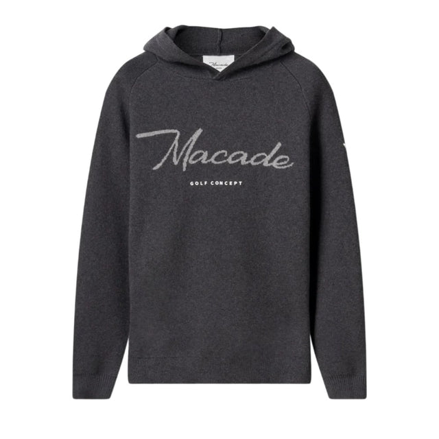 Macade Grey Signature Knit Hoodie