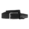 Macade Men's Elastic Black Belt - One Golf