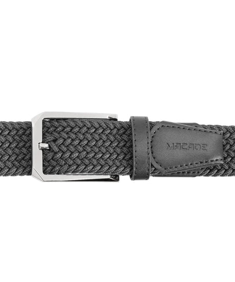 Macade Men's Elastic Grey Belt - One Golf