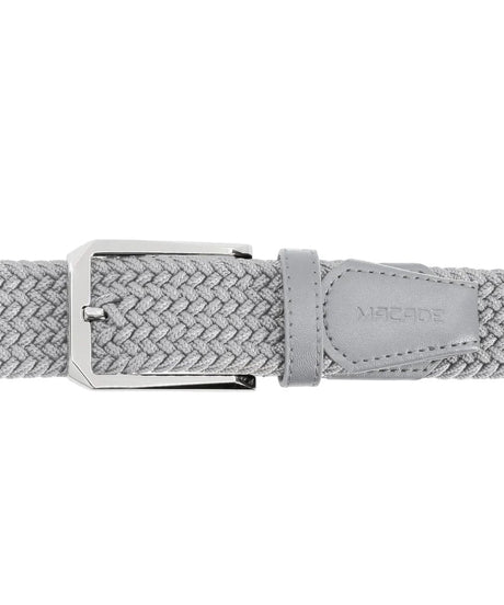 Macade Men's Elastic Light Grey Belt - One Golf