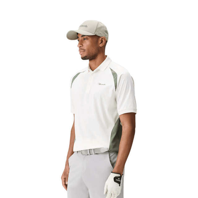 Macade Nash White Tech TX Shirt - One Golf