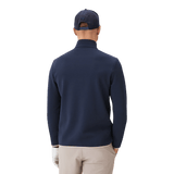 Macade Navy Blue Therma Quarter Zip - One Golf