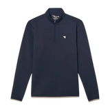 Macade Navy Blue Therma Quarter Zip - One Golf