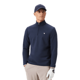 Macade Navy Blue Therma Quarter Zip - One Golf