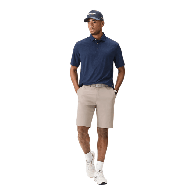 Macade Navy Paisley Core Polo Shirt - One Golf