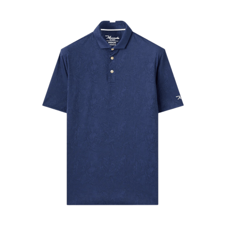 Macade Navy Paisley Core Polo Shirt - One Golf
