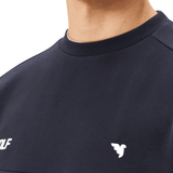 Macade Navy Tour Crew Neck - One Golf