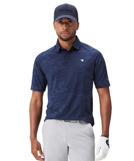 Macade Nolan Dark Blue Camo Shirt - One Golf