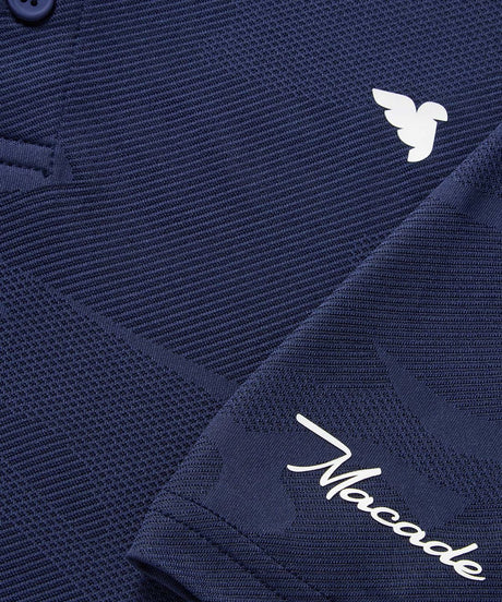 Macade Nolan Dark Blue Camo Shirt - One Golf