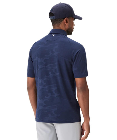 Macade Nolan Dark Blue Camo Shirt - One Golf