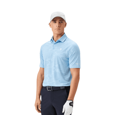 Macade Nolan Light Blue Camo Shirt - One Golf