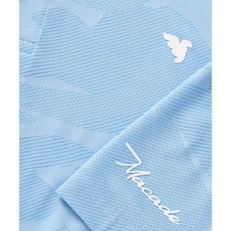 Macade Nolan Light Blue Camo Shirt - One Golf