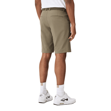 Macade Olive Green Four-Way Stretch Shorts - One Golf