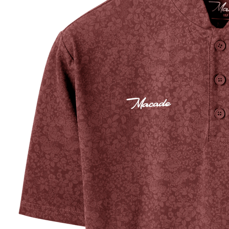 Macade Pace Rust Bomber Shirt - One Golf
