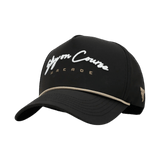 Macade Rope Course Black Snapback Cap - One Golf