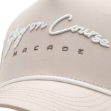 Macade Rope Course Tan Snapback Cap - One Golf