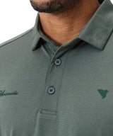 Macade Core Tech Dark Green Golf Shirt