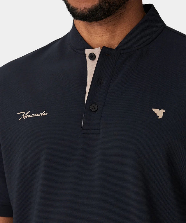 Macade Heath Black Bomber Shirt
