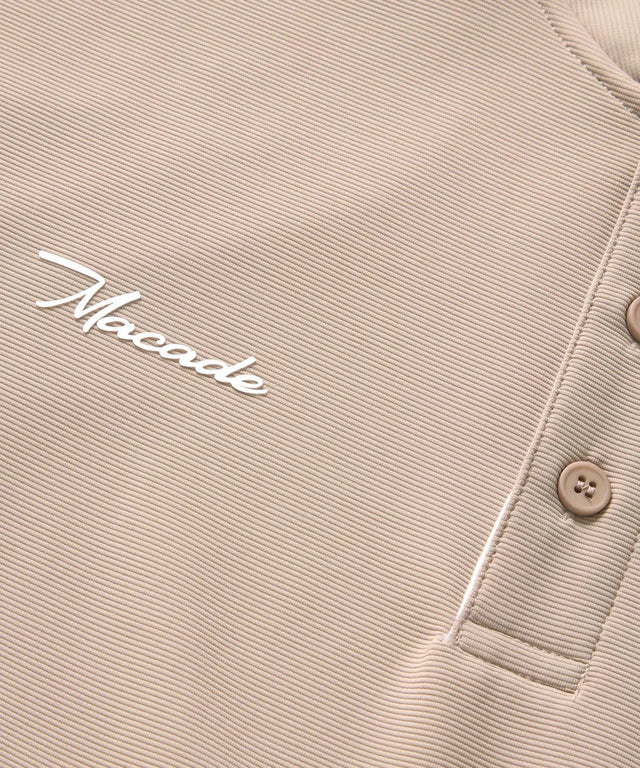 Macade Heath Tan Bomber Shirt