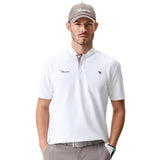 Macade Heath White Bomber Shirt