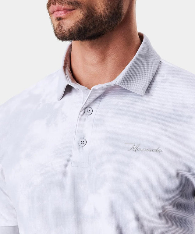 Macade Jeston Tie-Dye Polo Shirt